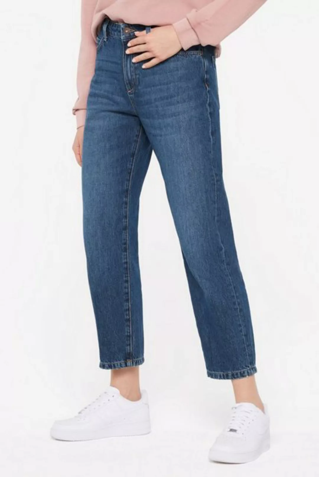Harlem Soul Mom-Jeans, mit verkürztem Bein günstig online kaufen