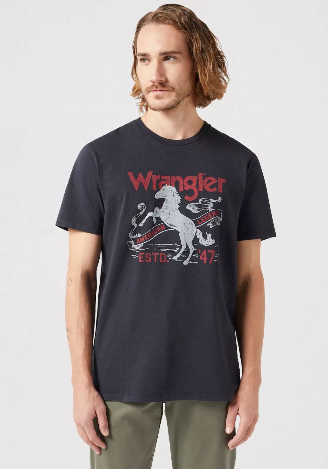 Wrangler T-Shirt "AMERICANA" günstig online kaufen