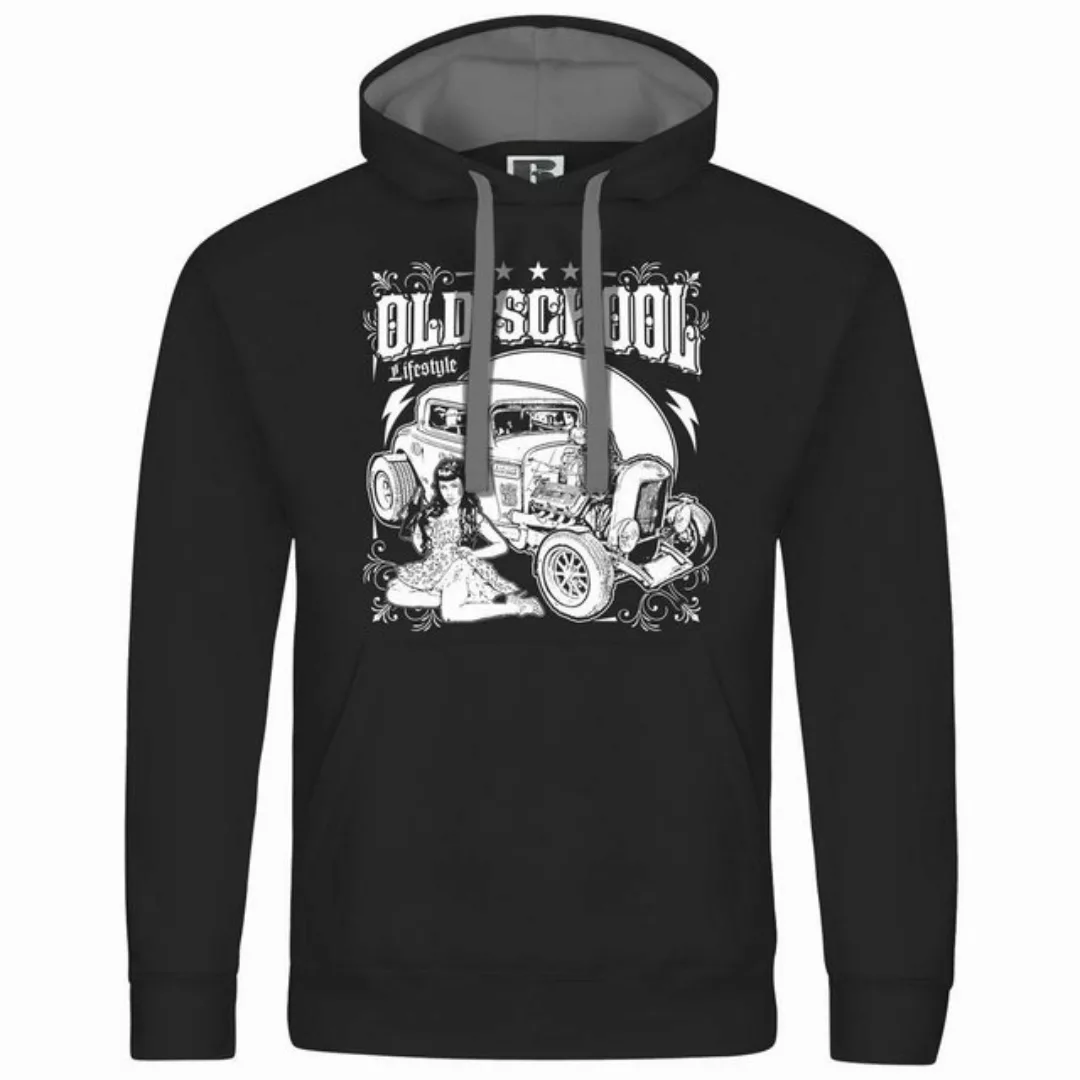 deinshirt Kapuzenpullover Herren Kapuzenpullover Old School lifestyle Mit P günstig online kaufen