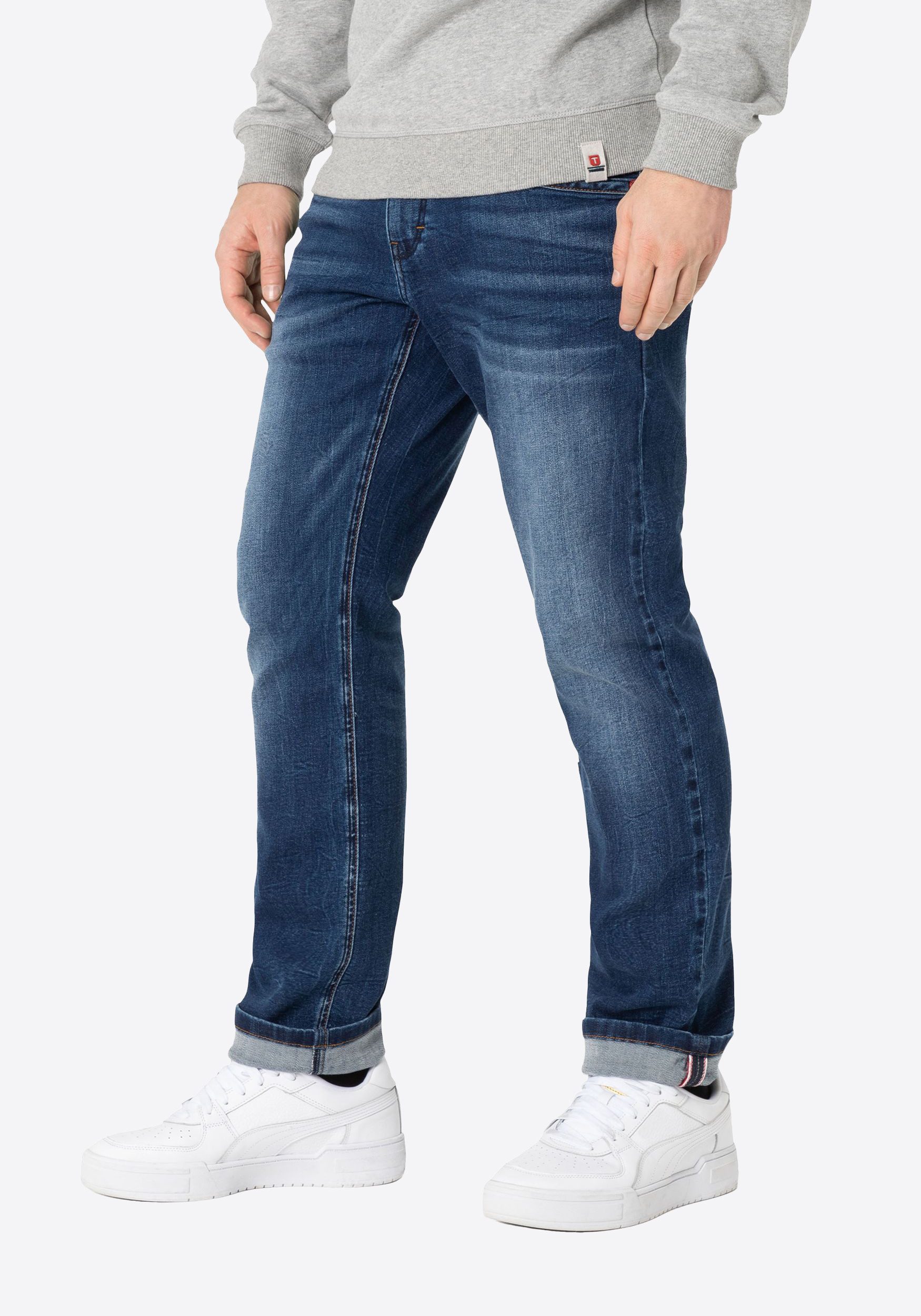 TIMEZONE Herren Jeans REGULAR JACKTZ - Regular Fit - Blau - Bright Navy Was günstig online kaufen