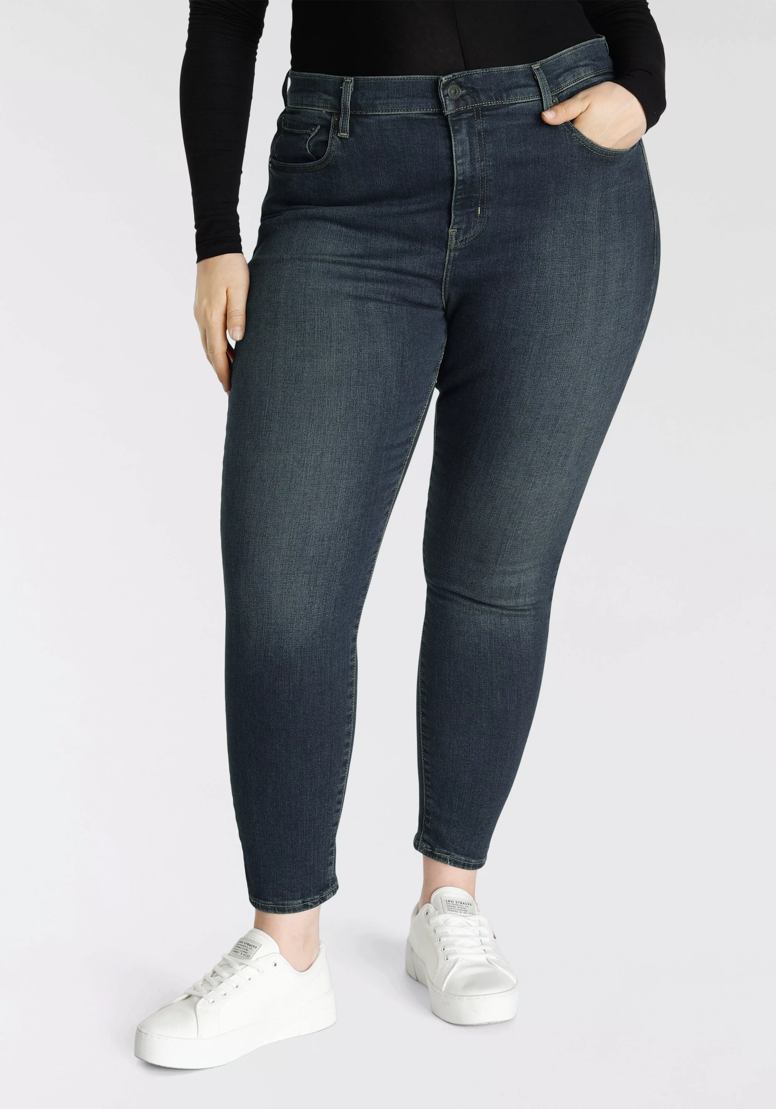 Levi's® Plus Skinny-fit-Jeans 721 PL HI RISE SKINNY sehr figurbetonter Schn günstig online kaufen