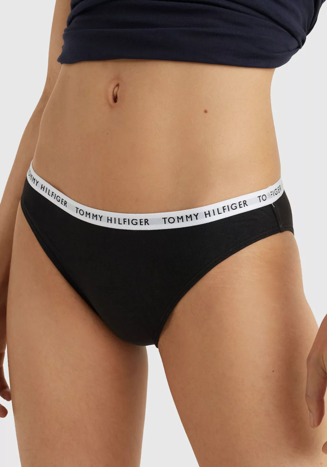 Tommy Hilfiger Underwear Bikinislip, (3 St.), mit schmalem Logobündchen günstig online kaufen