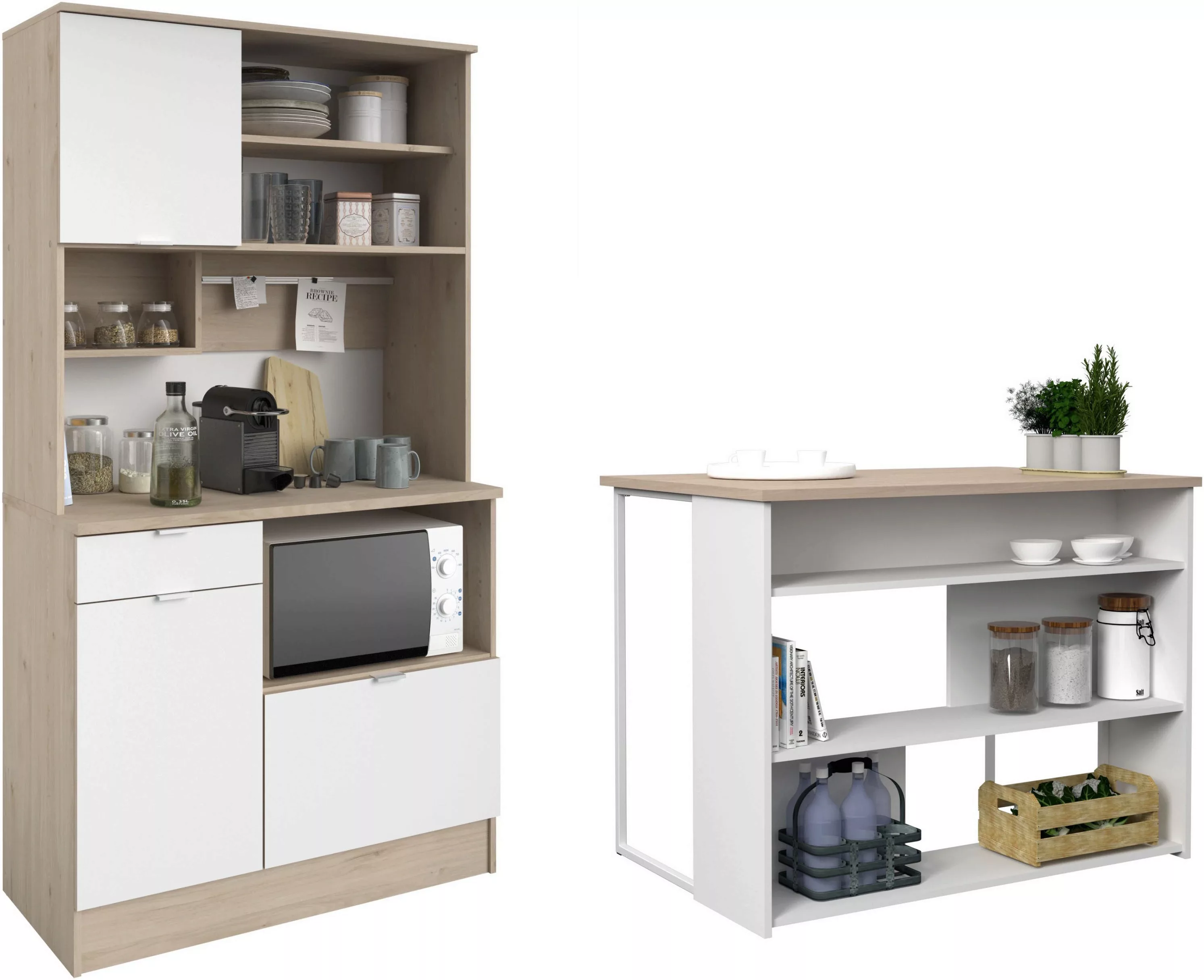 Parisot Schrank-Set "Socool 1, Theke und Küchenbuffet, Made in Europe, viel günstig online kaufen