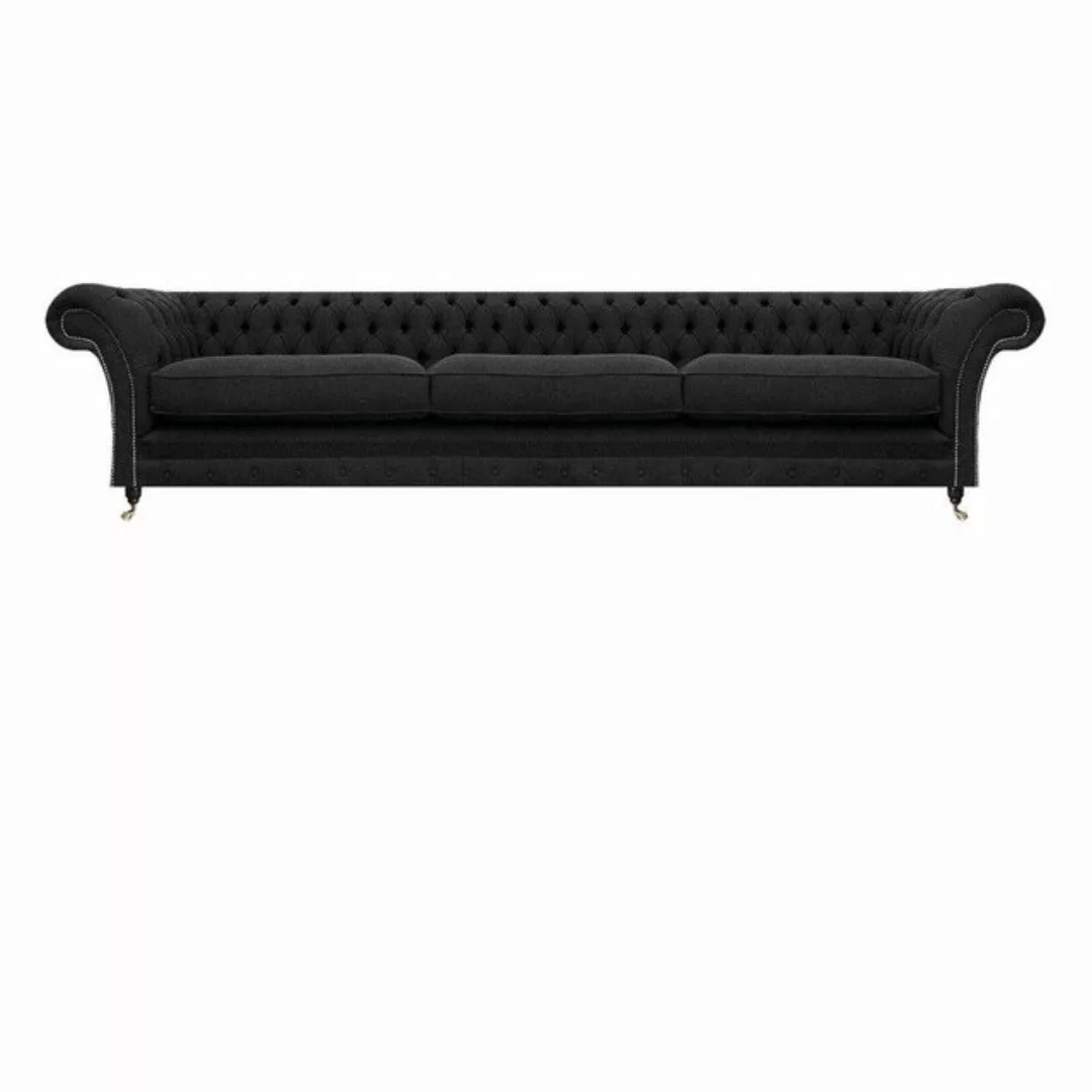 JVmoebel Chesterfield-Sofa Designer Set Sofa Dreisitze Sofagarnitur Sessel günstig online kaufen