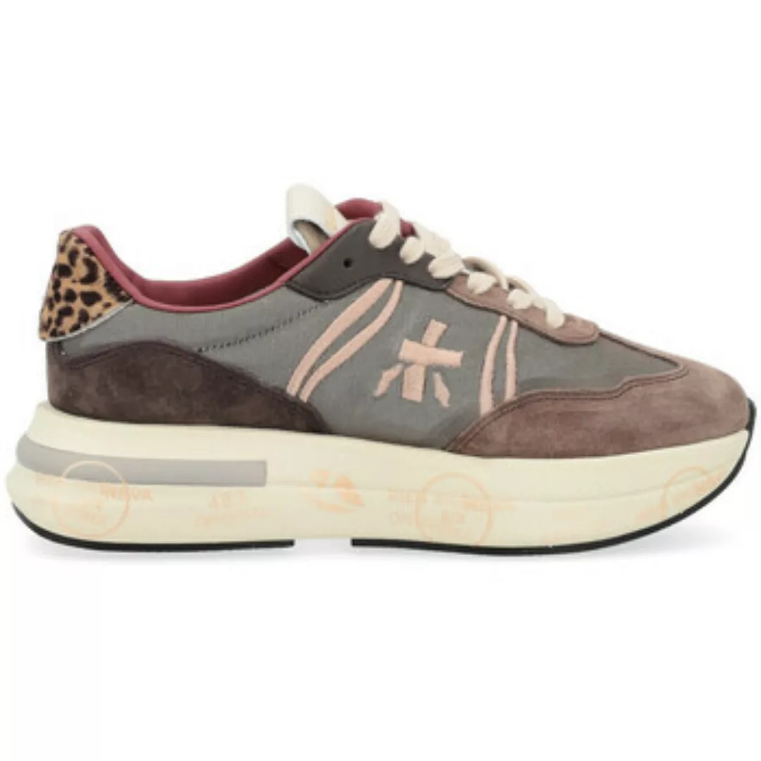 Premiata  Sneaker Sneaker  Cassie in grauem Stoff günstig online kaufen