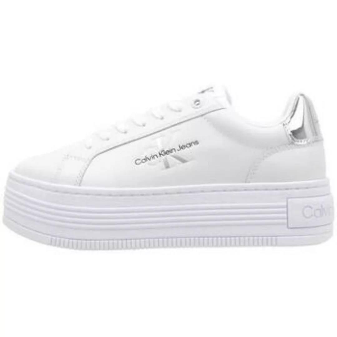 Calvin Klein Jeans  Sneaker BOLD PLATF LOW LACE LTH ML MET günstig online kaufen