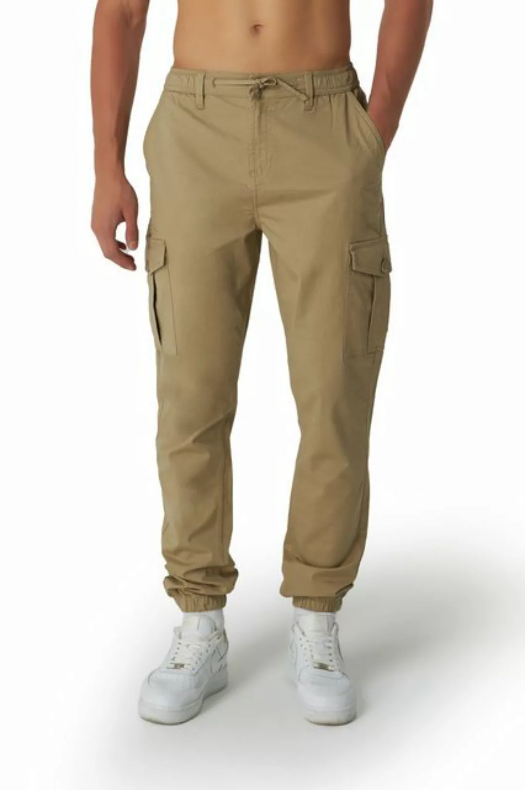 Smith & Solo Cargohose Herren, Hose Lang Chino mit Kordelzug günstig online kaufen