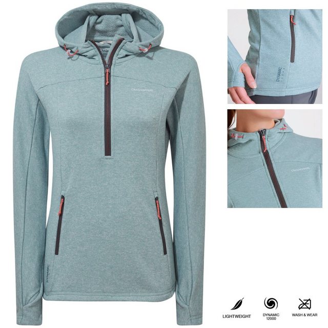 Craghoppers Fleeceshirt Craghoppers - Dynamic Kapuzenpulli - mit RV Taschen günstig online kaufen