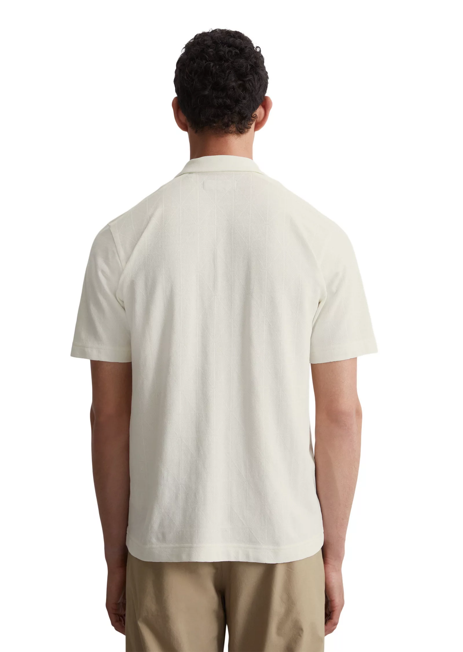 Marc OPolo Poloshirt "aus Jacquard-Jersey" günstig online kaufen