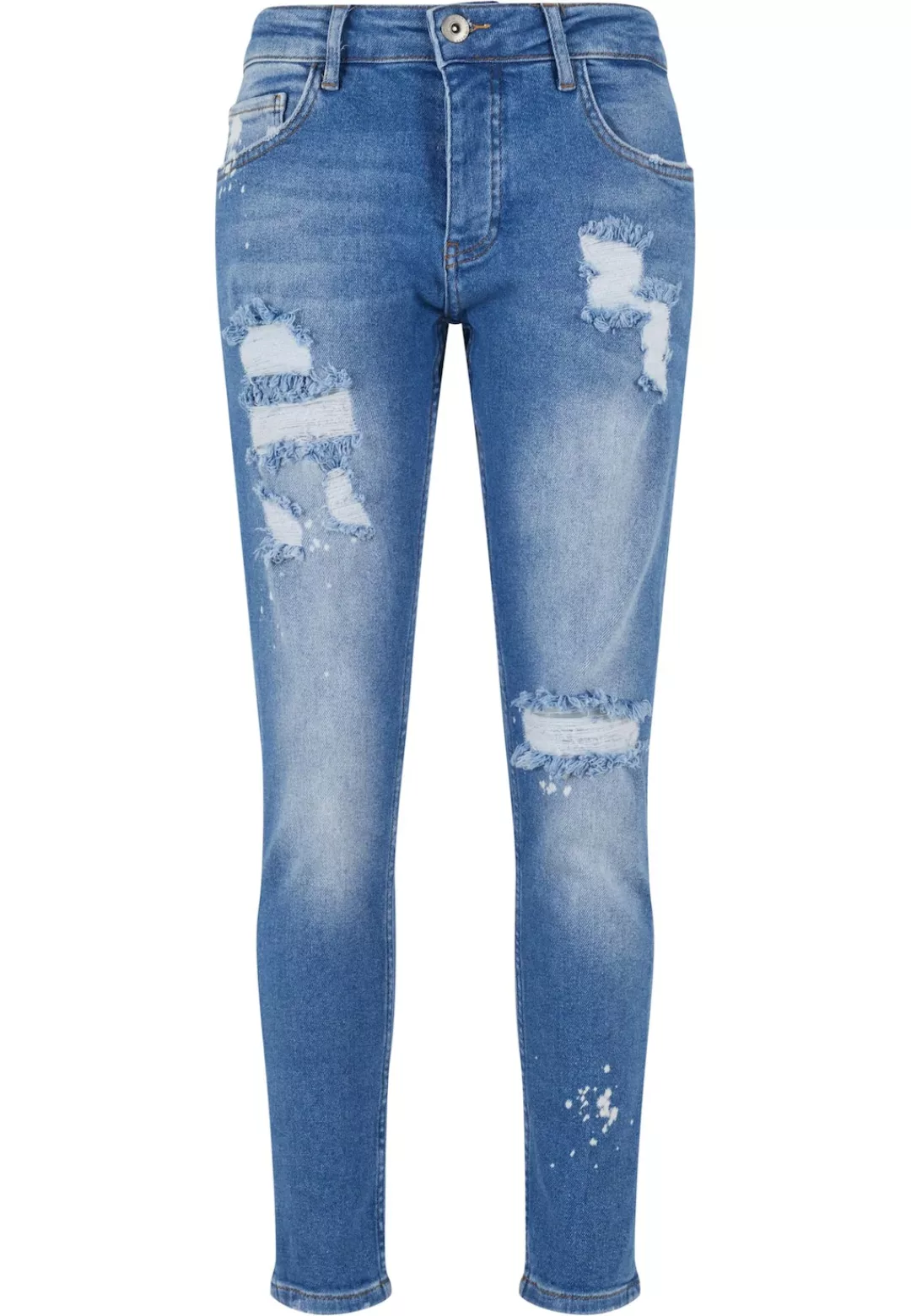 2Y Studios Bequeme Jeans "2Y Studios Herren 2Y Destroyed Cropped Skinny Den günstig online kaufen