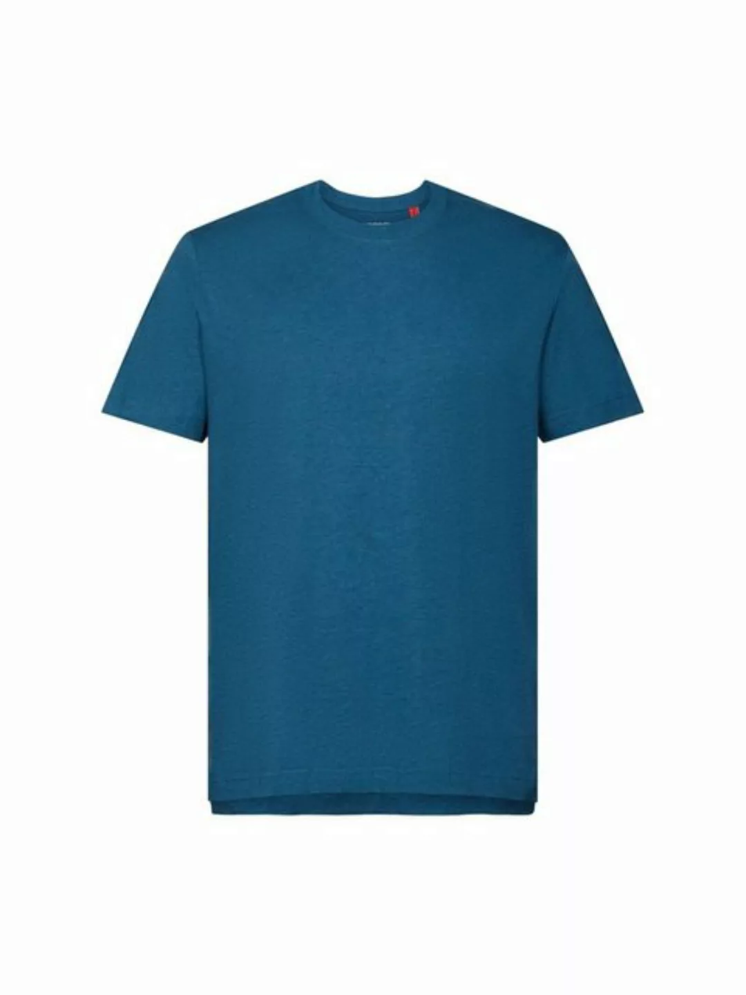 Esprit T-Shirt Rundhals-T-Shirt, 100 % Baumwolle (1-tlg) günstig online kaufen