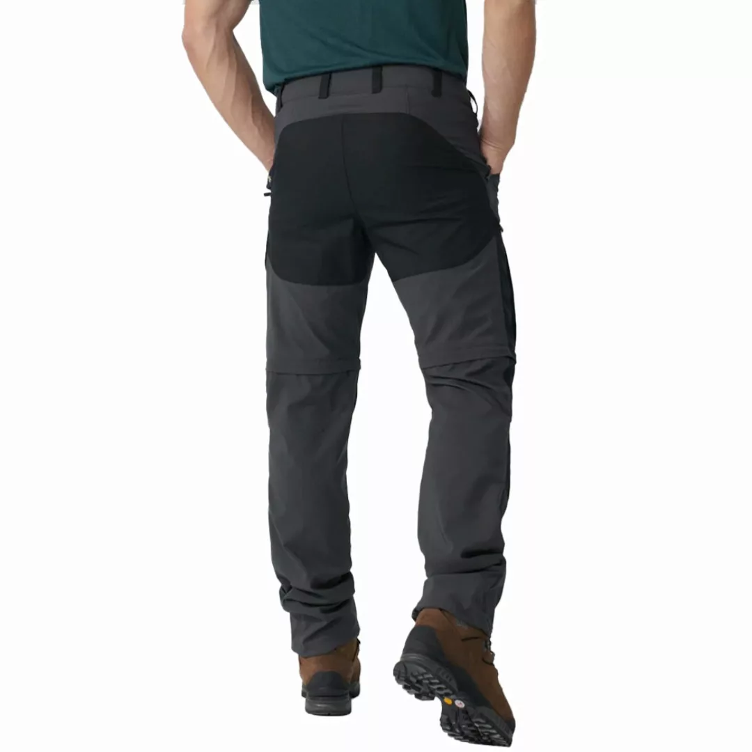 Fjaellraeven Abisko Midsummer Zip Off Trousers Dark Grey/Black günstig online kaufen