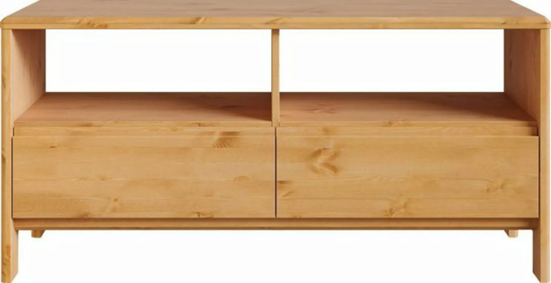 Home affaire TV-Schrank "Luven", aus Massivholz, Breite 114 cm, 2 Schublade günstig online kaufen