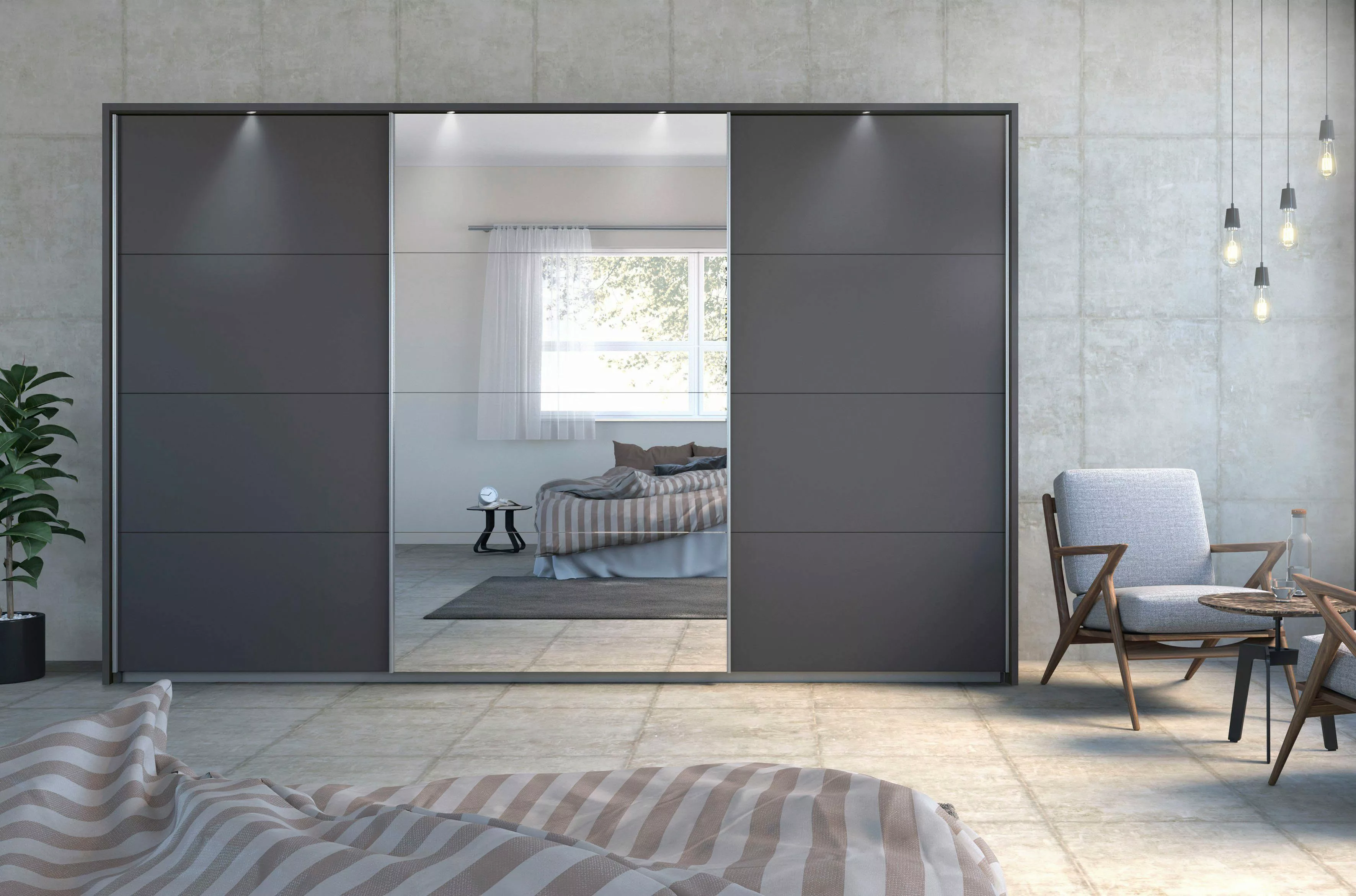 rauch Schwebetürenschrank "Kleiderschrank Schrank Garderobe Wäscheschrank T günstig online kaufen