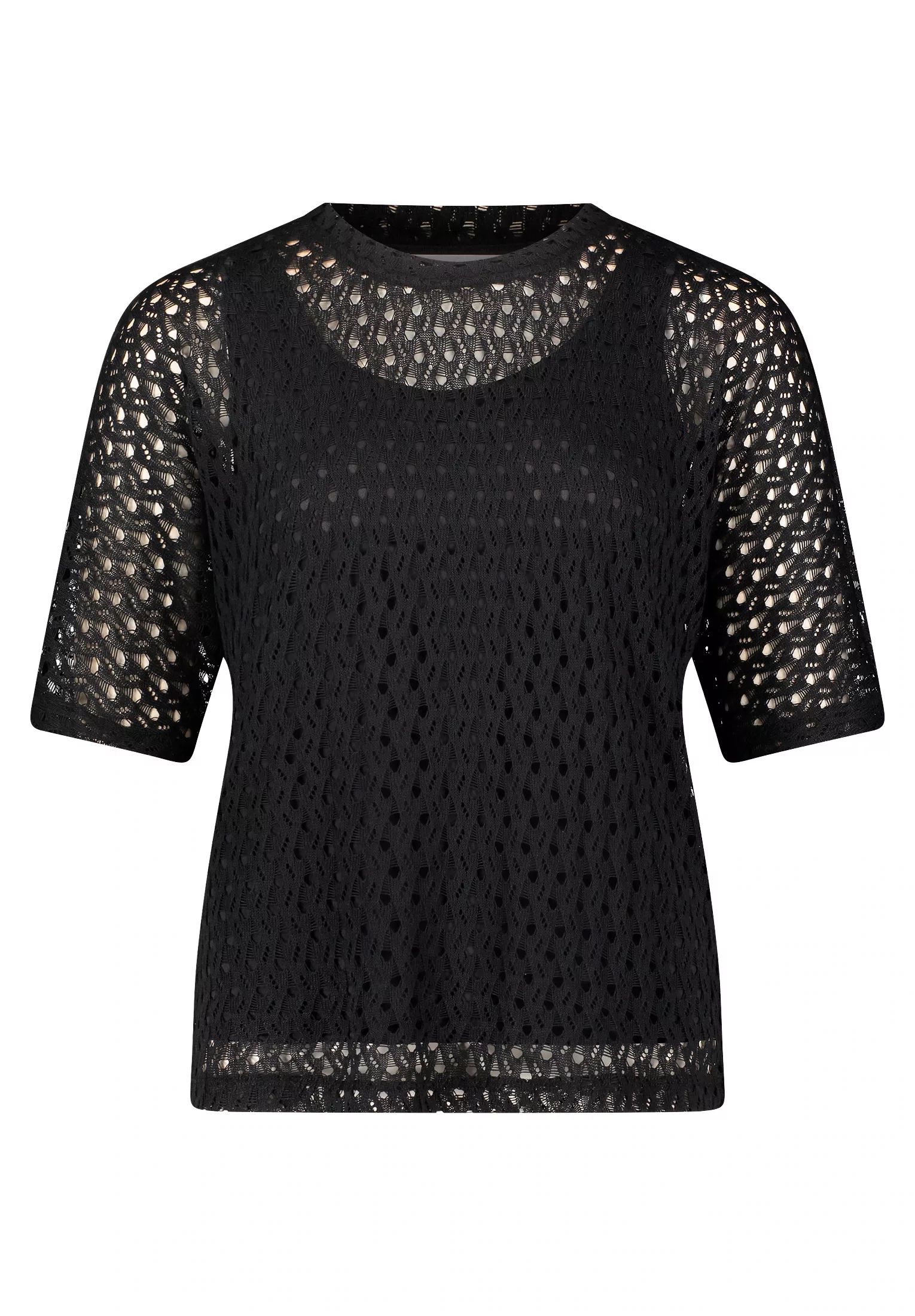 Betty&Co Kurzarmshirt "Betty & Co Damen Sweatpullover mit Fledermausärmeln" günstig online kaufen