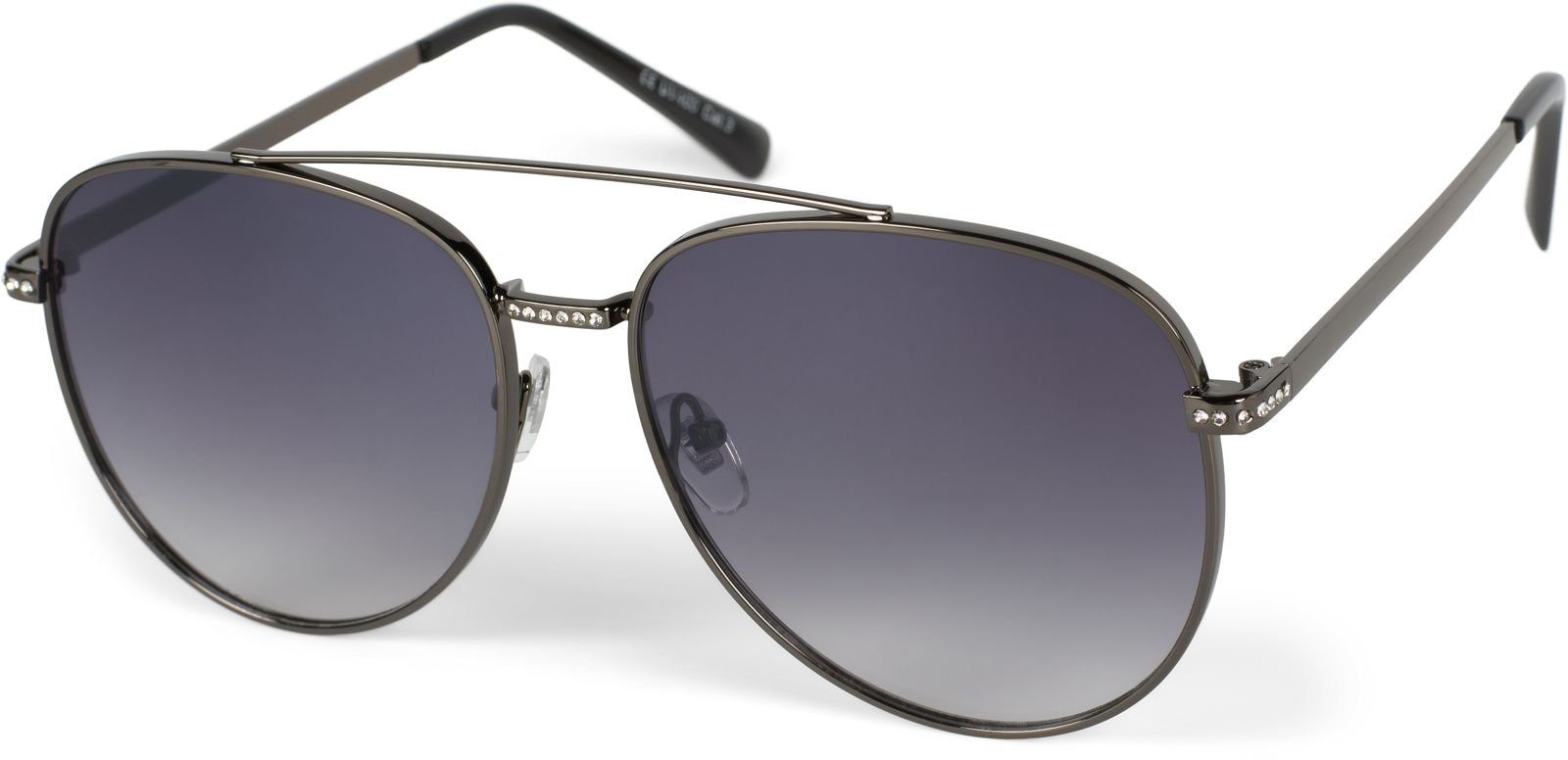 styleBREAKER Sonnenbrille Piloten Sonnenbrille mit Strass günstig online kaufen