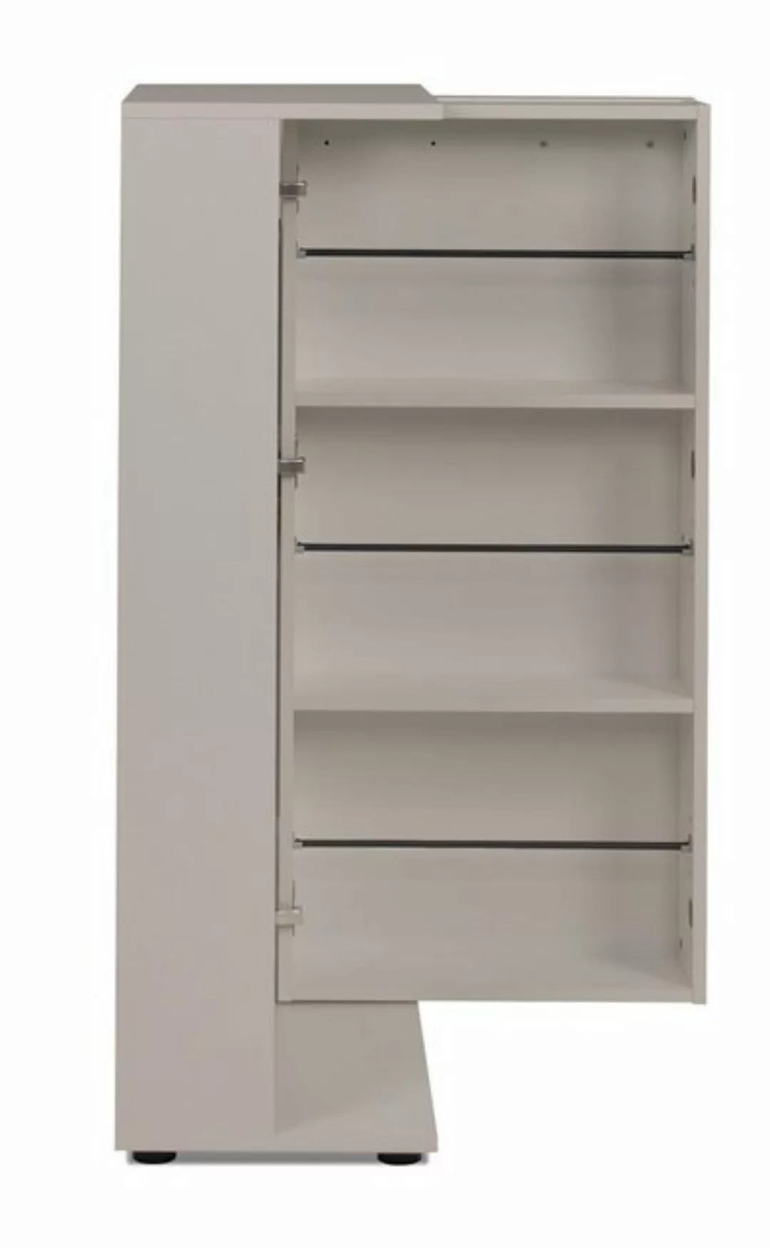 Finori Schuhschrank in samt - 50x105x34cm (BxHxT) günstig online kaufen