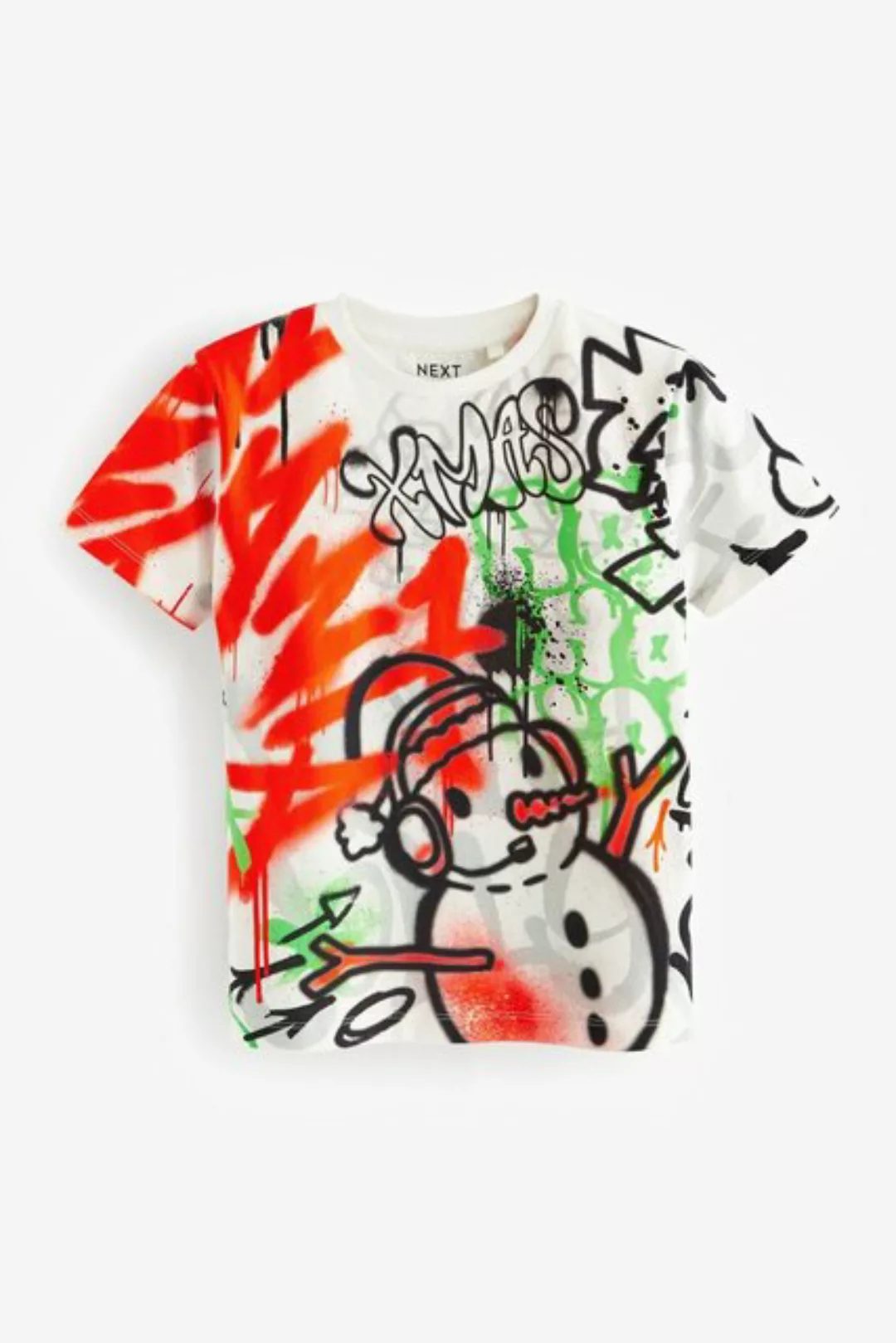 Next T-Shirt Weihnachtliches T-Shirt (1-tlg) günstig online kaufen