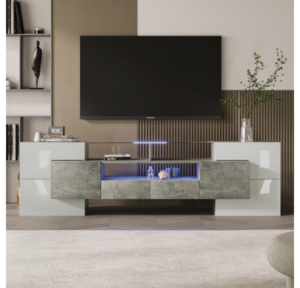 XDeer TV-Schrank TV-Schrank, Lowboard,LED-Beleuchtung,Wohnzimmermöbel. mode günstig online kaufen