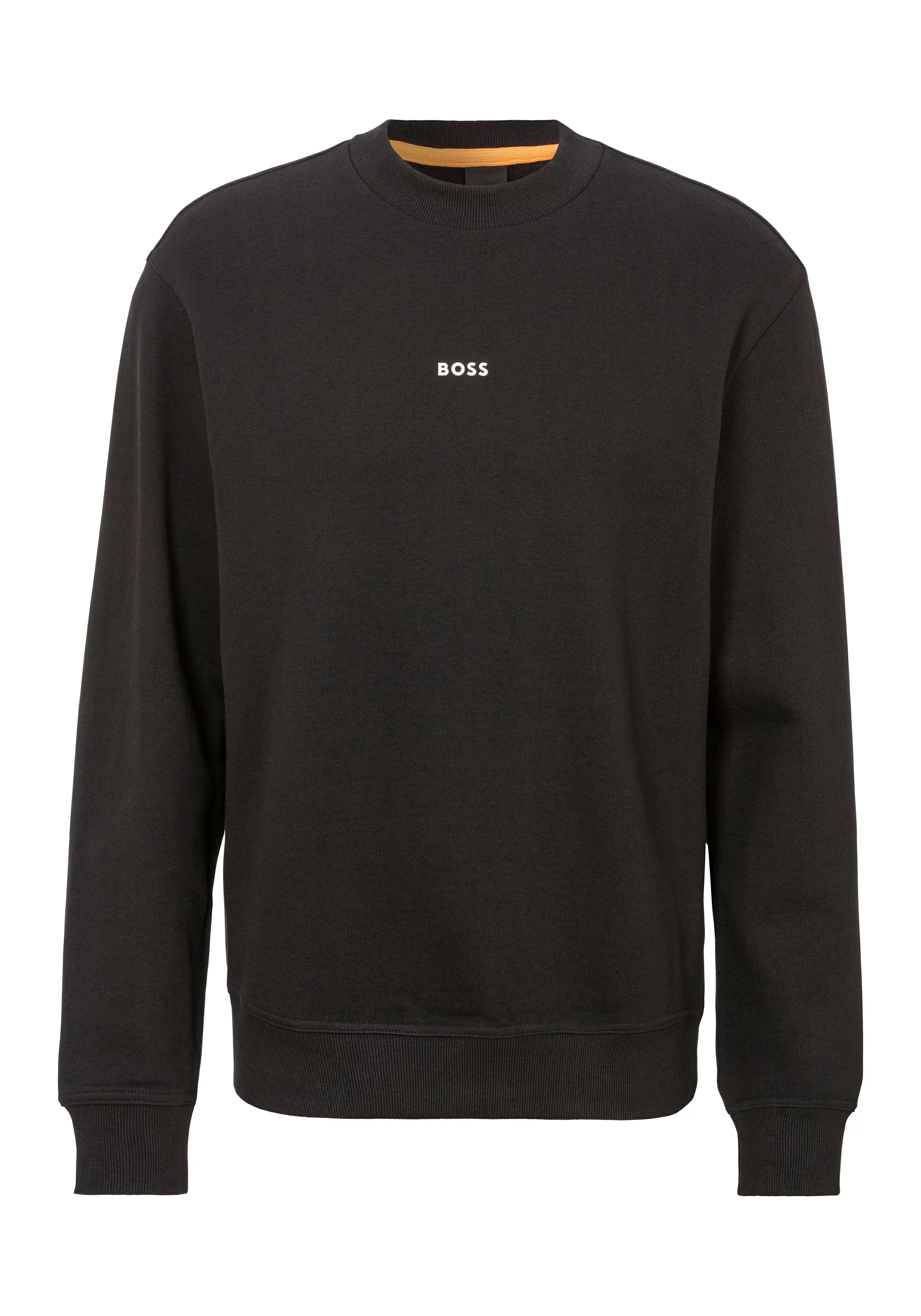 BOSS ORANGE Sweatshirt WeSmallcrew mit Logo auf der Brust günstig online kaufen