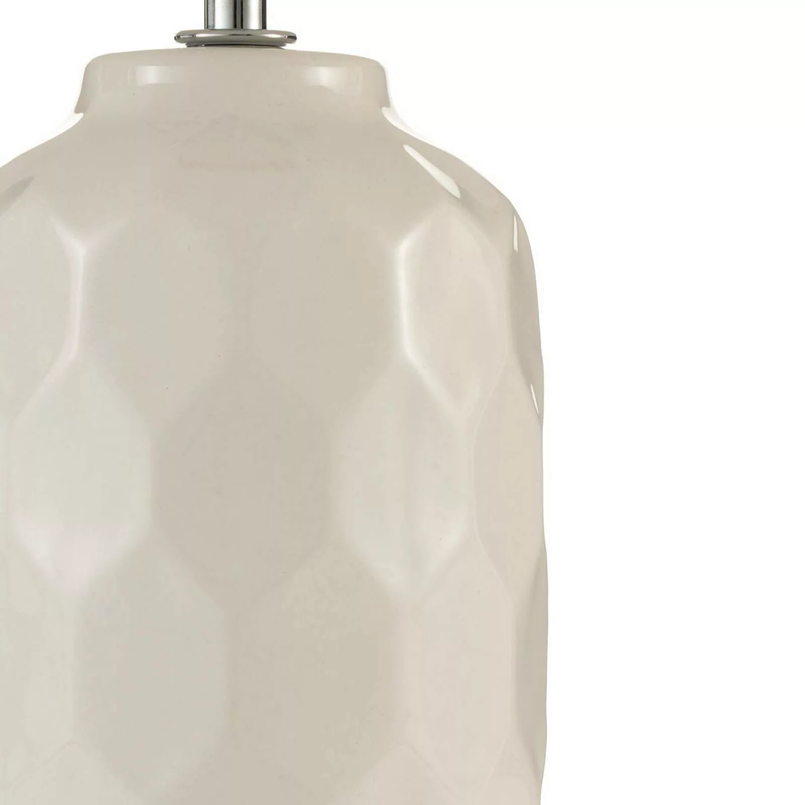 Pauleen Tischleuchte »Charming Sparkle max.20W Crème Stoff/Keramik«, 1 flam günstig online kaufen