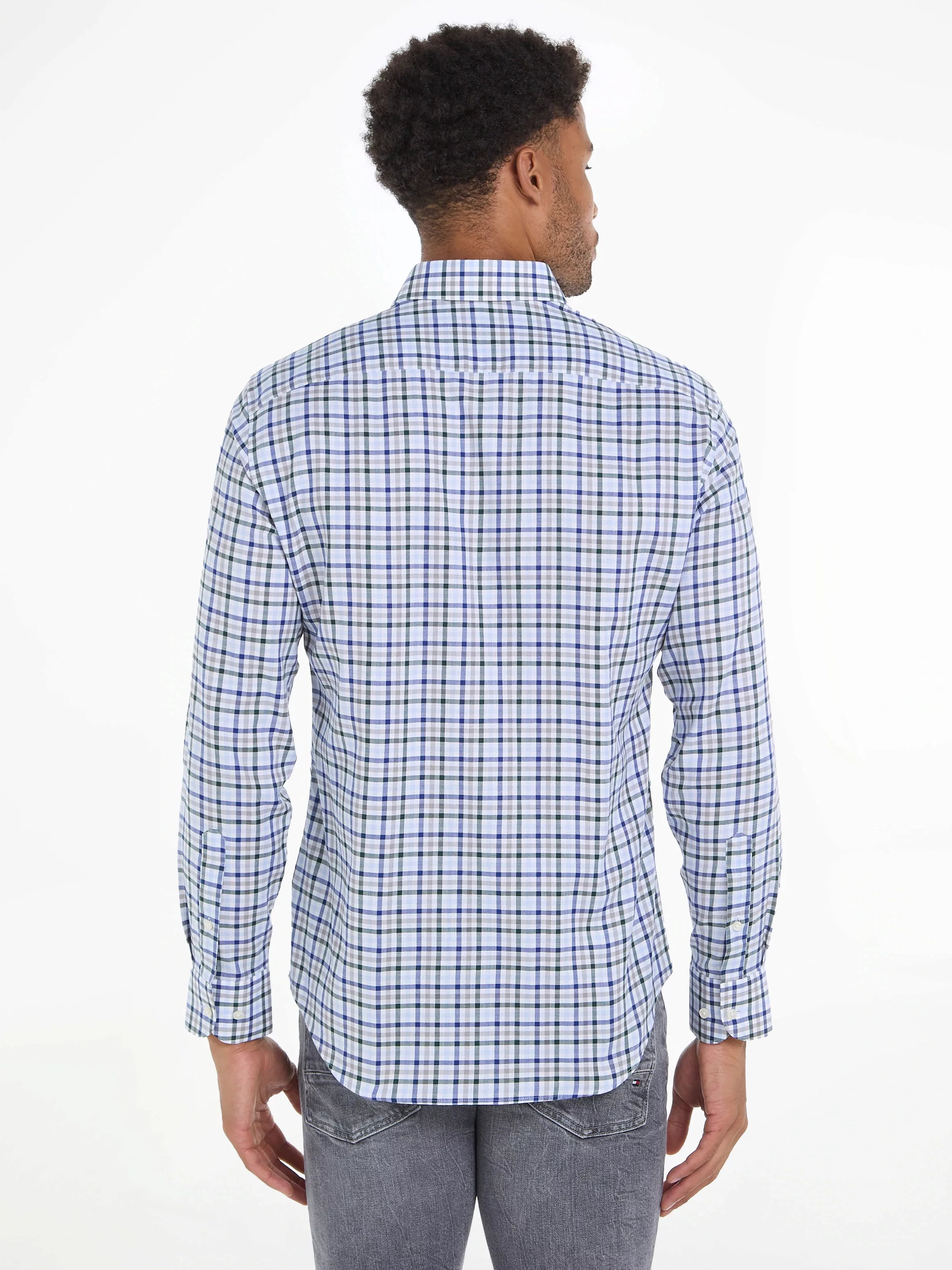 Tommy Hilfiger Businesshemd "CL STRETCH TWILL GINGHAM RF SHRT" günstig online kaufen