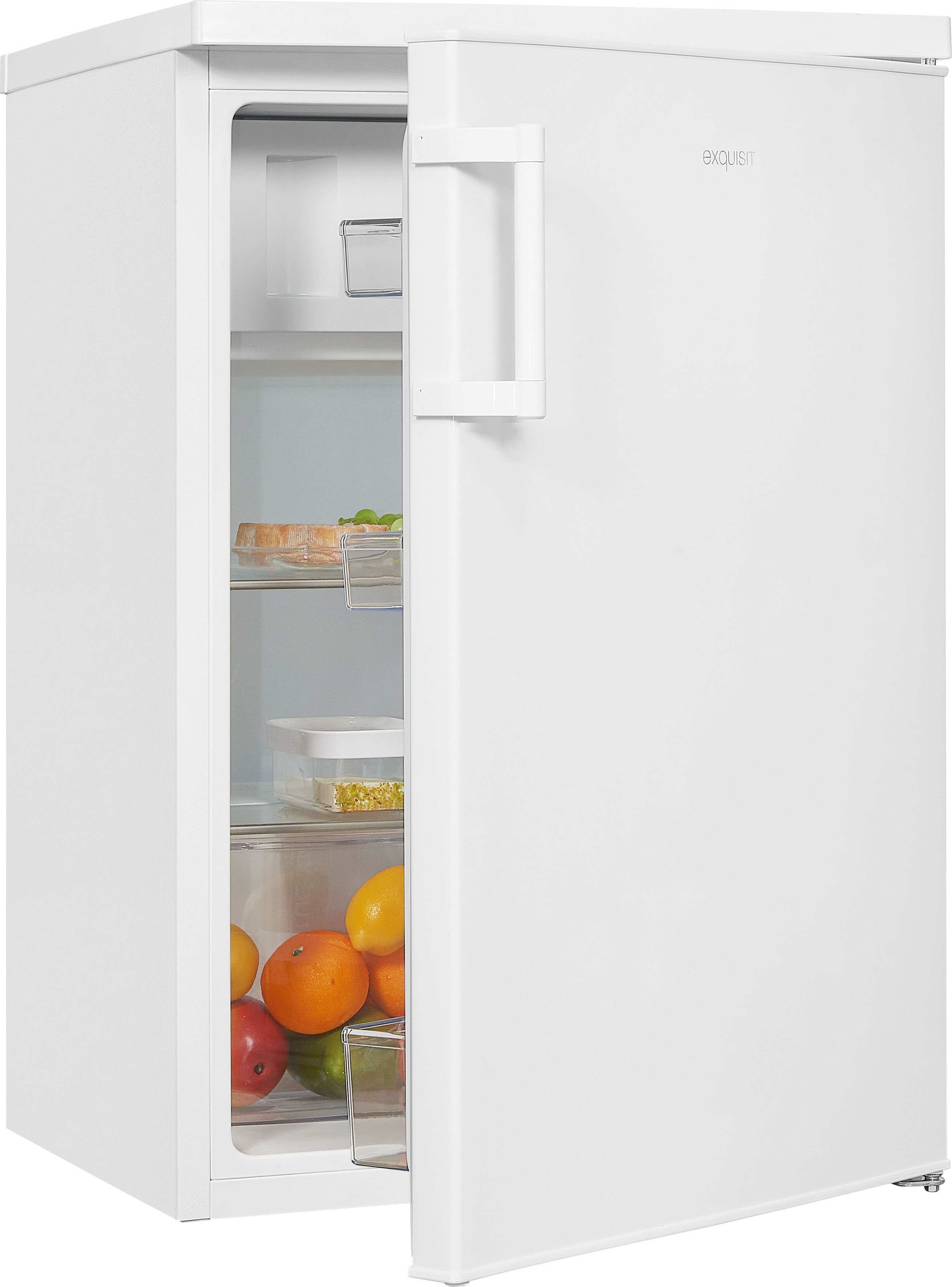 exquisit Kühlschrank »KS16-4-H-010E weiss«, KS16-4-H-010E weiss, 85 cm hoch günstig online kaufen