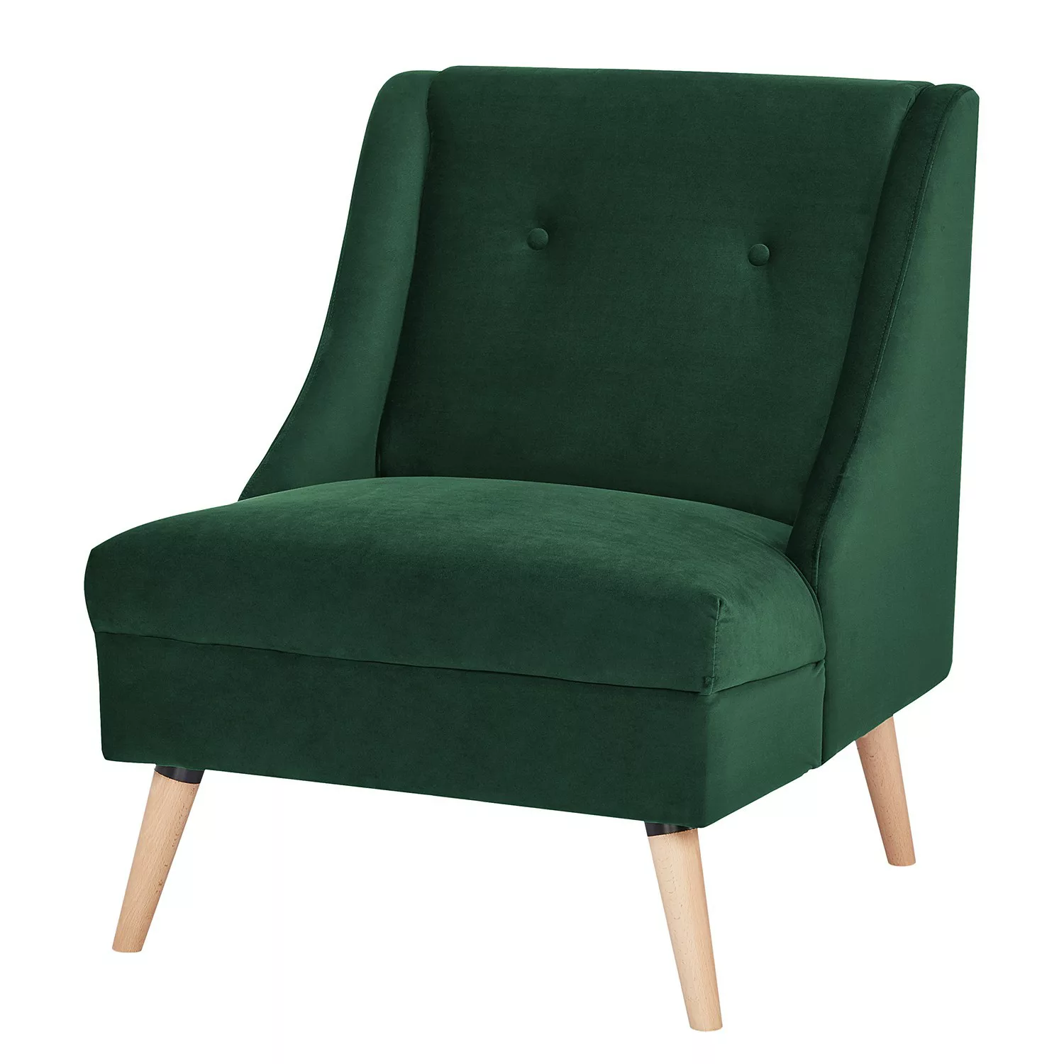 home24 Mørteens Sessel Buxin I Antikgrün Samt 68x84x78 cm (BxHxT) günstig online kaufen