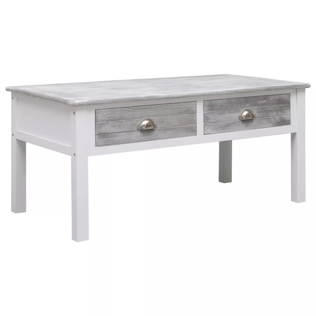 Couchtisch Grau 100 X 50 X 45 Cm Holz günstig online kaufen