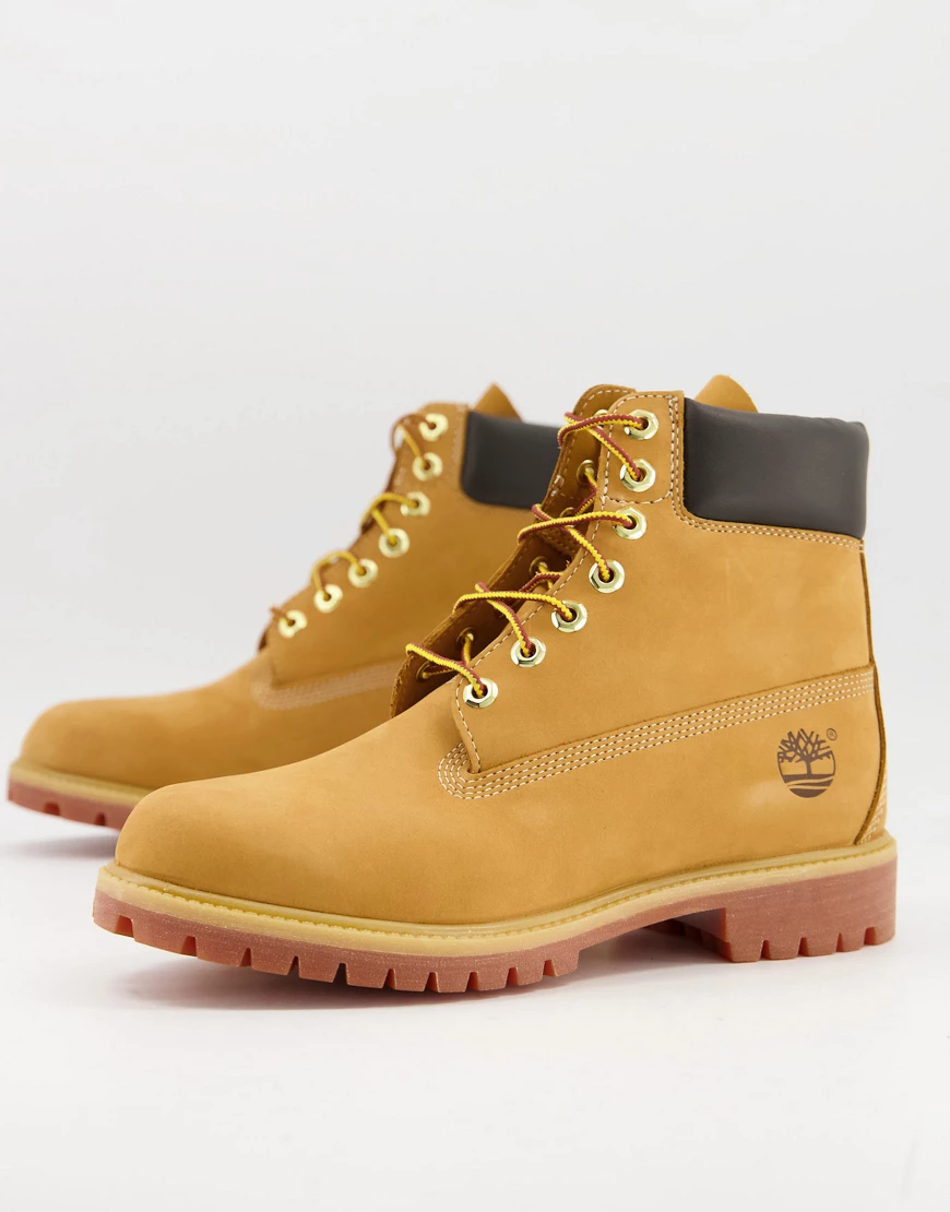 Timberland – 6 Zoll – Hochwertige Stiefel in Hellbraun günstig online kaufen