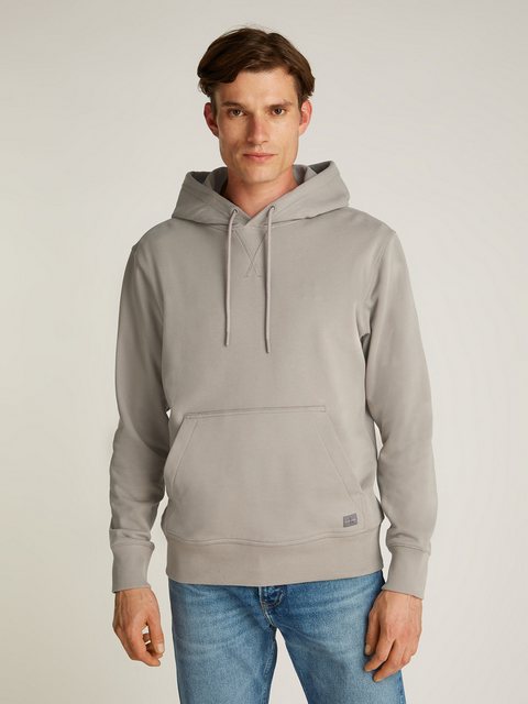 Calvin Klein Jeans Sweatshirt WOVEN LABEL HOODIE Kängurutasche, Logosticker günstig online kaufen