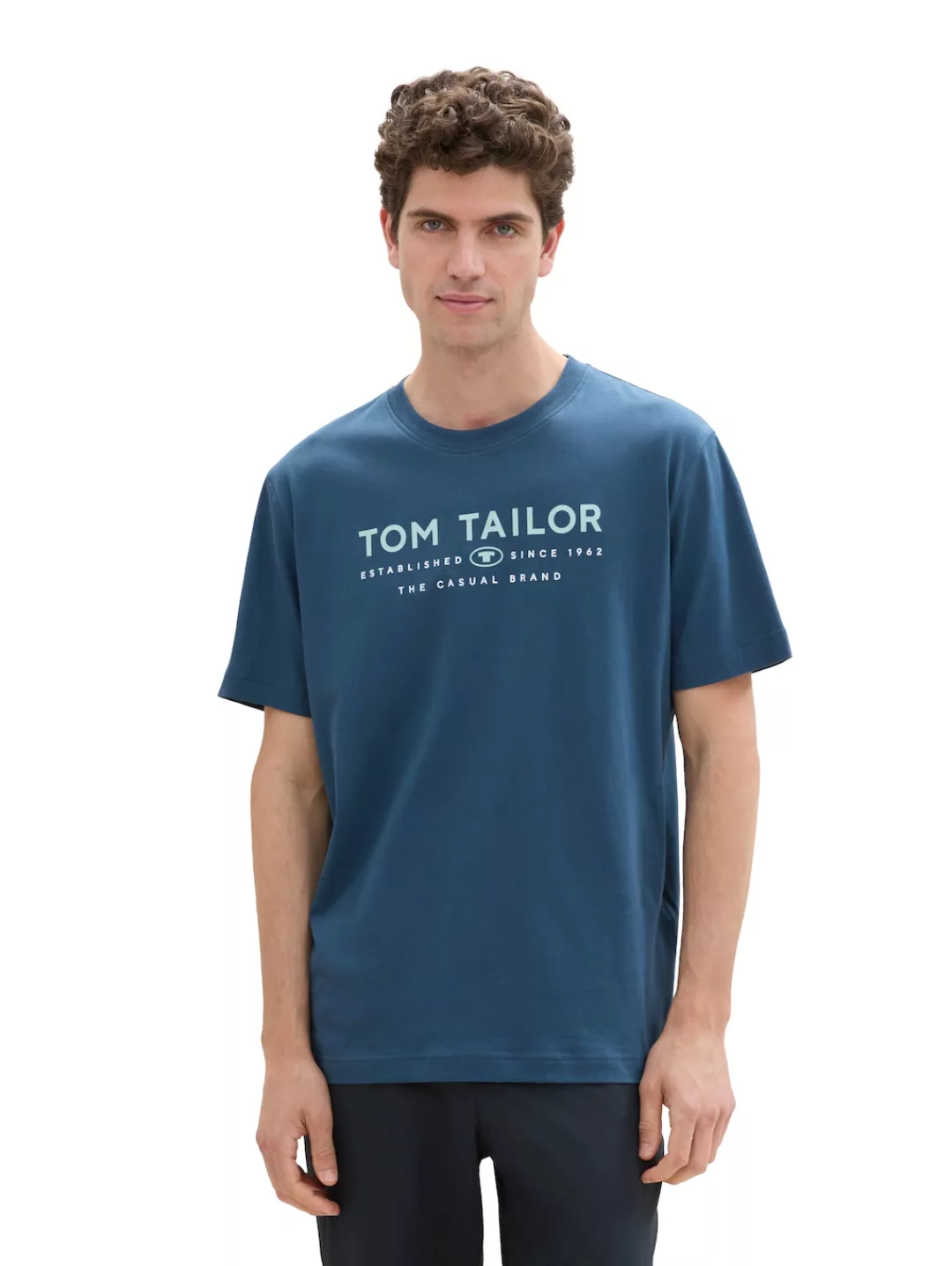 TOM TAILOR T-Shirt mit Logo Print günstig online kaufen