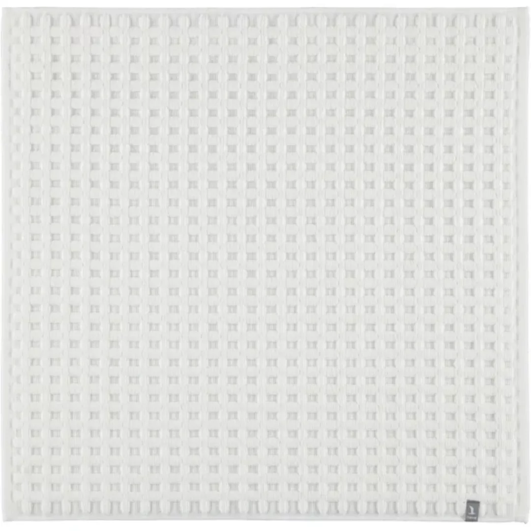 Möve Badteppich - Piquee - Größe: 60x60 cm - Farbe: snow - 001 (1-0798/8127 günstig online kaufen