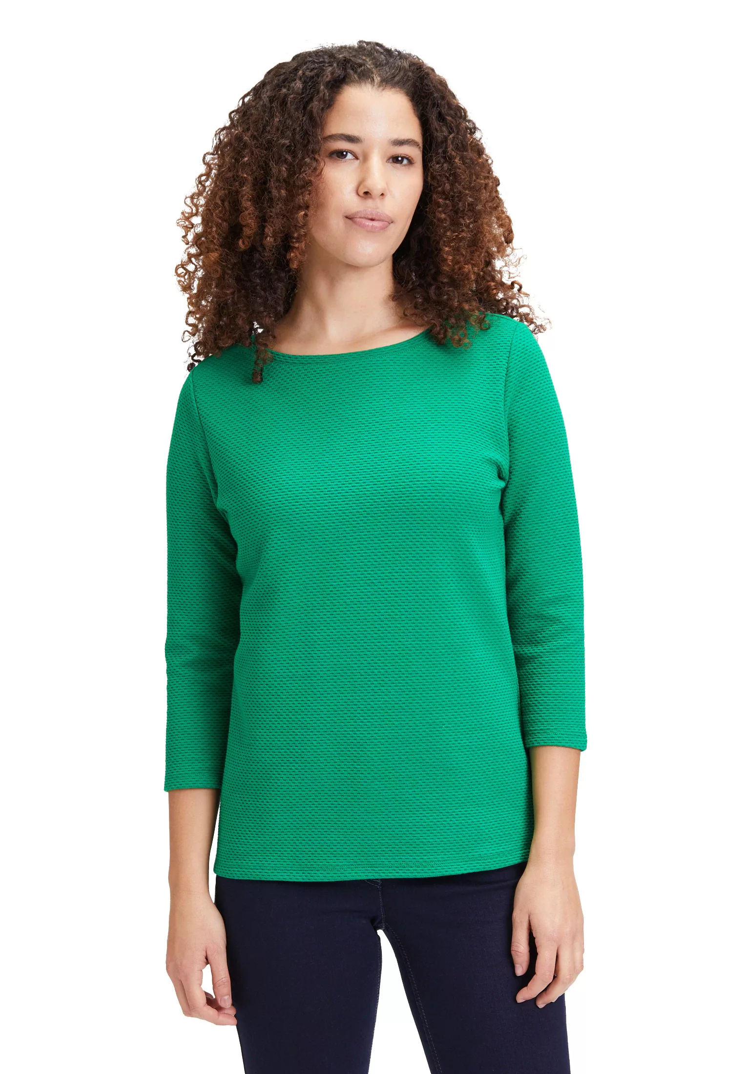 Betty Barclay 3/4-Arm-Shirt Betty Barclay Casual-Shirt mit Struktur (1-tlg) günstig online kaufen