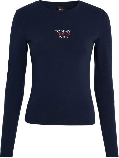 Tommy Jeans Curve T-Shirt TJW SLIM ESSENTIAL LOGO 1 LS EXT mit Tommy Jeans günstig online kaufen