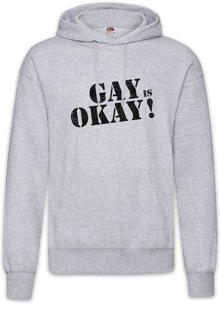 Urban Backwoods Hoodie Gay Is Okay Herren Hoodie Lesbian Homophil LGBT LGBT günstig online kaufen