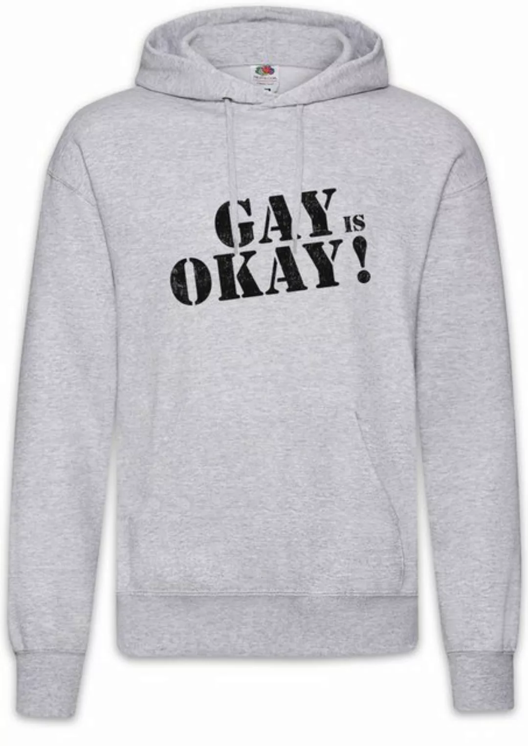 Urban Backwoods Hoodie Gay Is Okay Herren Hoodie Lesbian Homophil LGBT LGBT günstig online kaufen