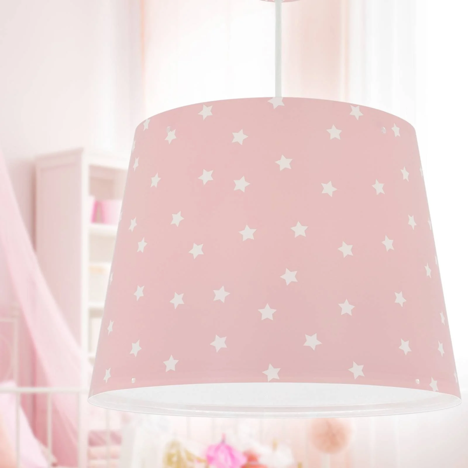 Dalber Star Light Kinder-Hängeleuchte pink günstig online kaufen