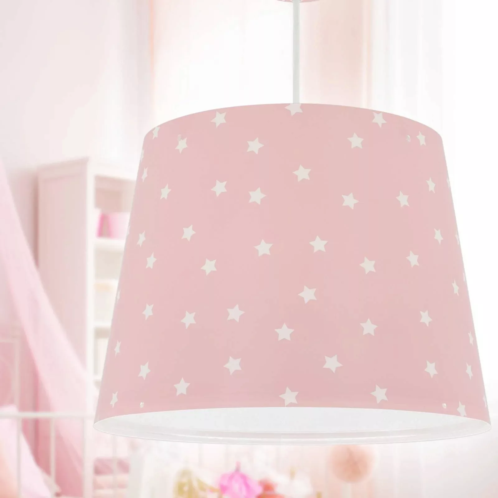 Dalber Star Light Kinder-Hängeleuchte pink günstig online kaufen