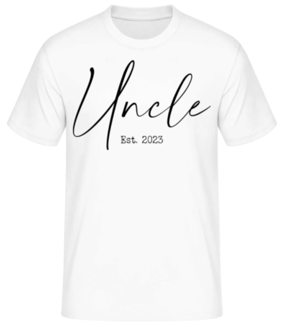 Uncle Est 2024 · Männer Basic T-Shirt günstig online kaufen