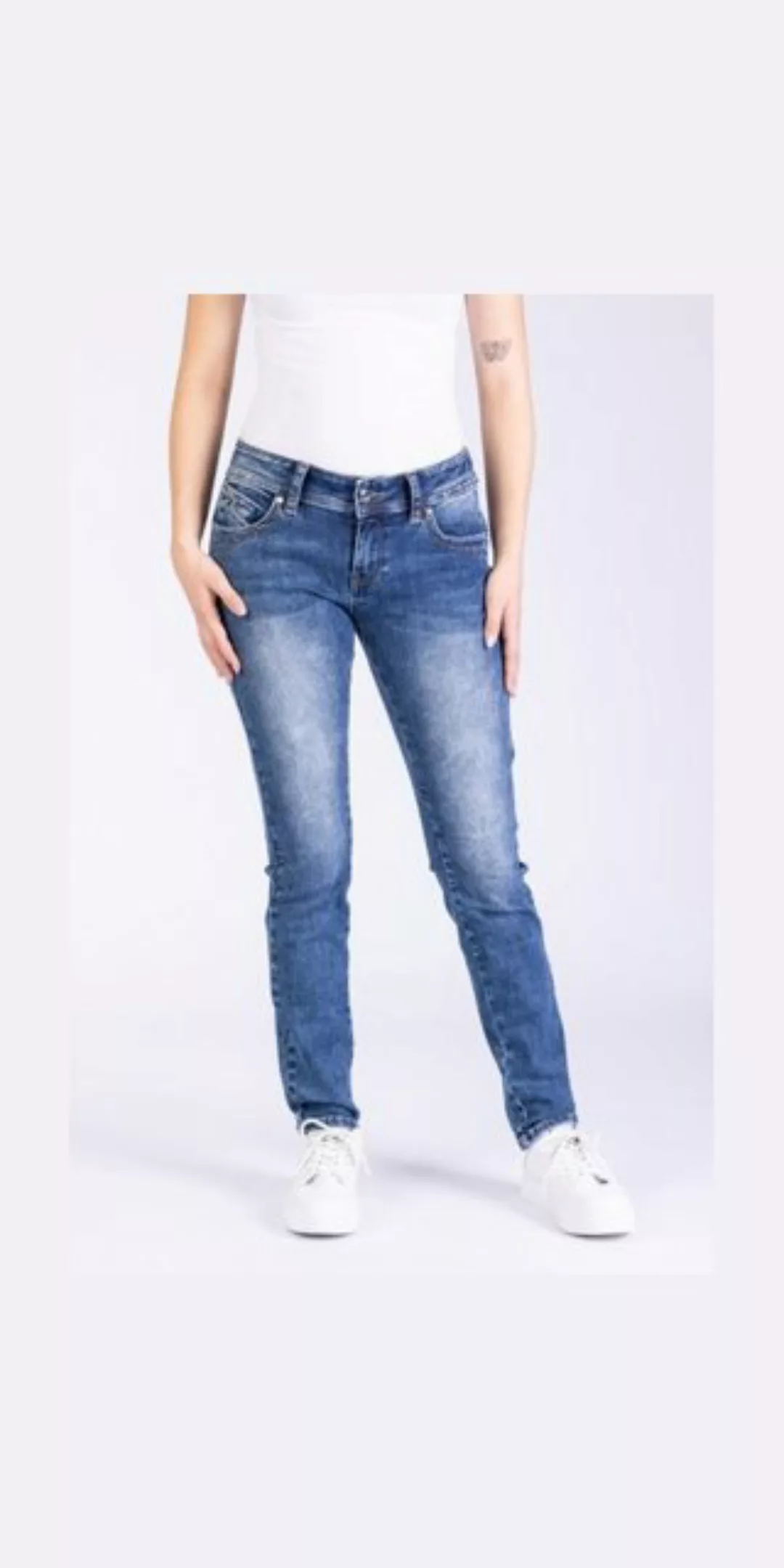 Blue Monkey 5-Pocket-Jeans Jeans BLUE MONKEY blau günstig online kaufen