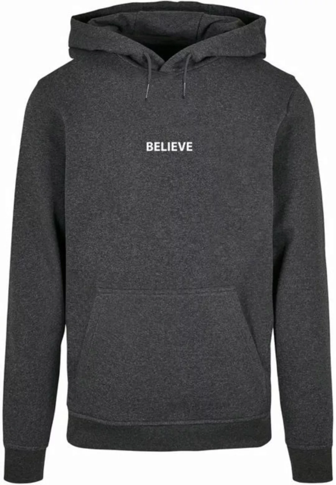 Merchcode Kapuzensweatshirt Merchcode Herren Believe Front Basic Hoody (1-t günstig online kaufen