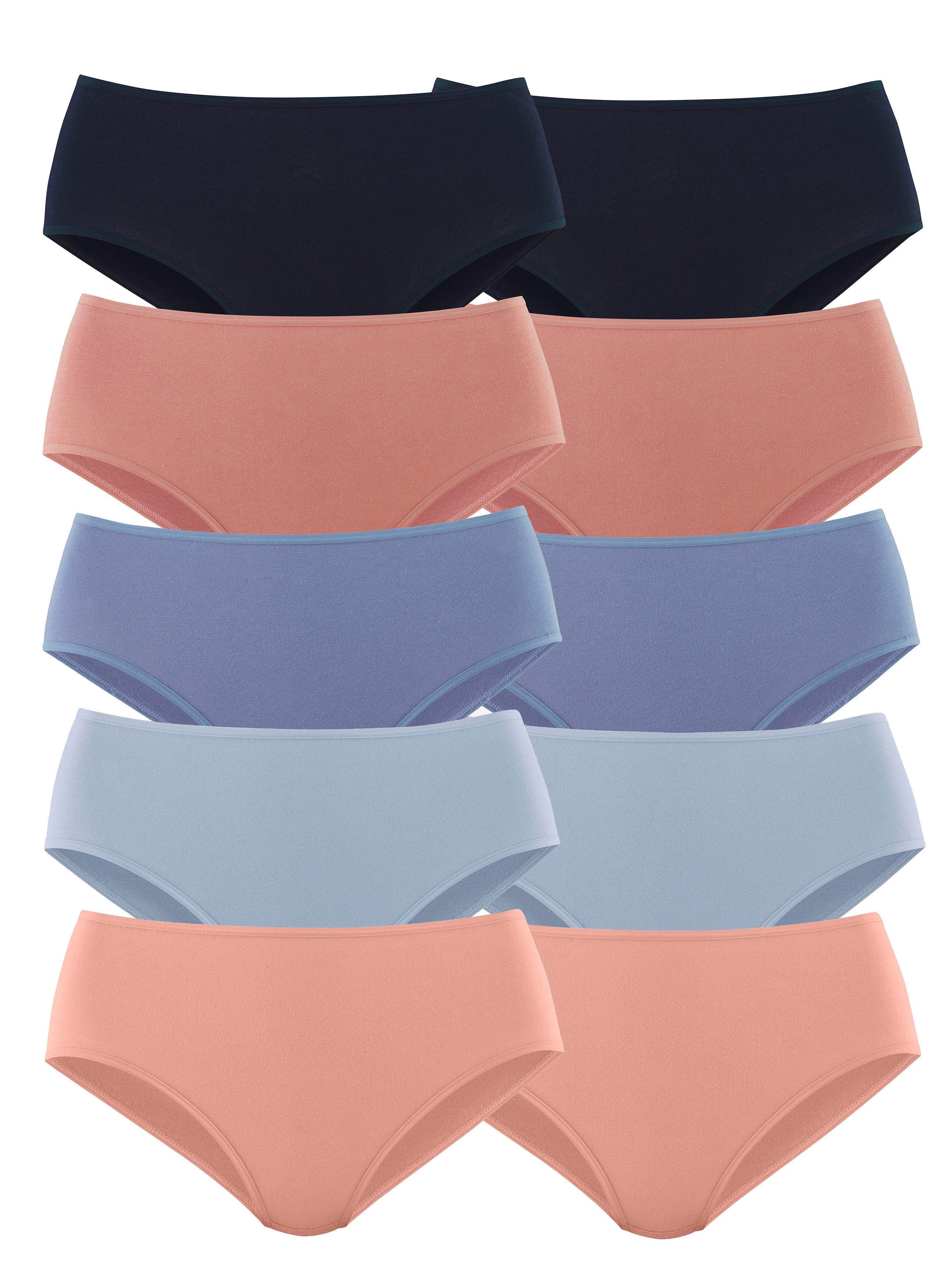 petite fleur Hüftslip (10er-Pack) aus elastischer günstig online kaufen