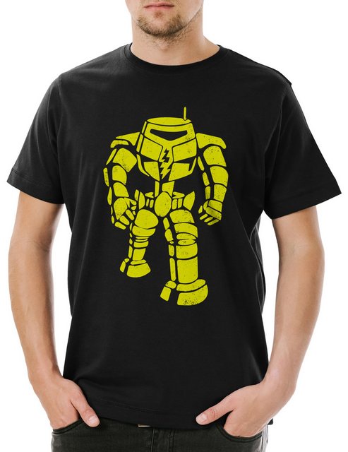 Urban Backwoods Print-Shirt The Big Robot Herren T-Shirt Sheldon Nerd Coope günstig online kaufen