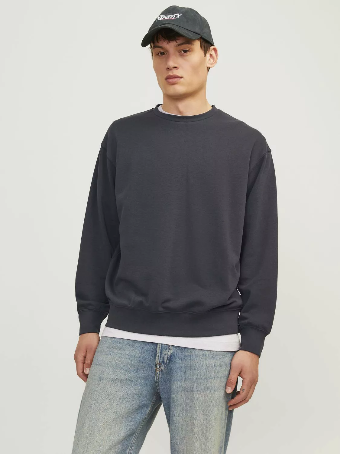 Jack & Jones Sweatshirt "JJECHARGE SWEAT CREW NECK NOOS", mit Rippbündchen günstig online kaufen