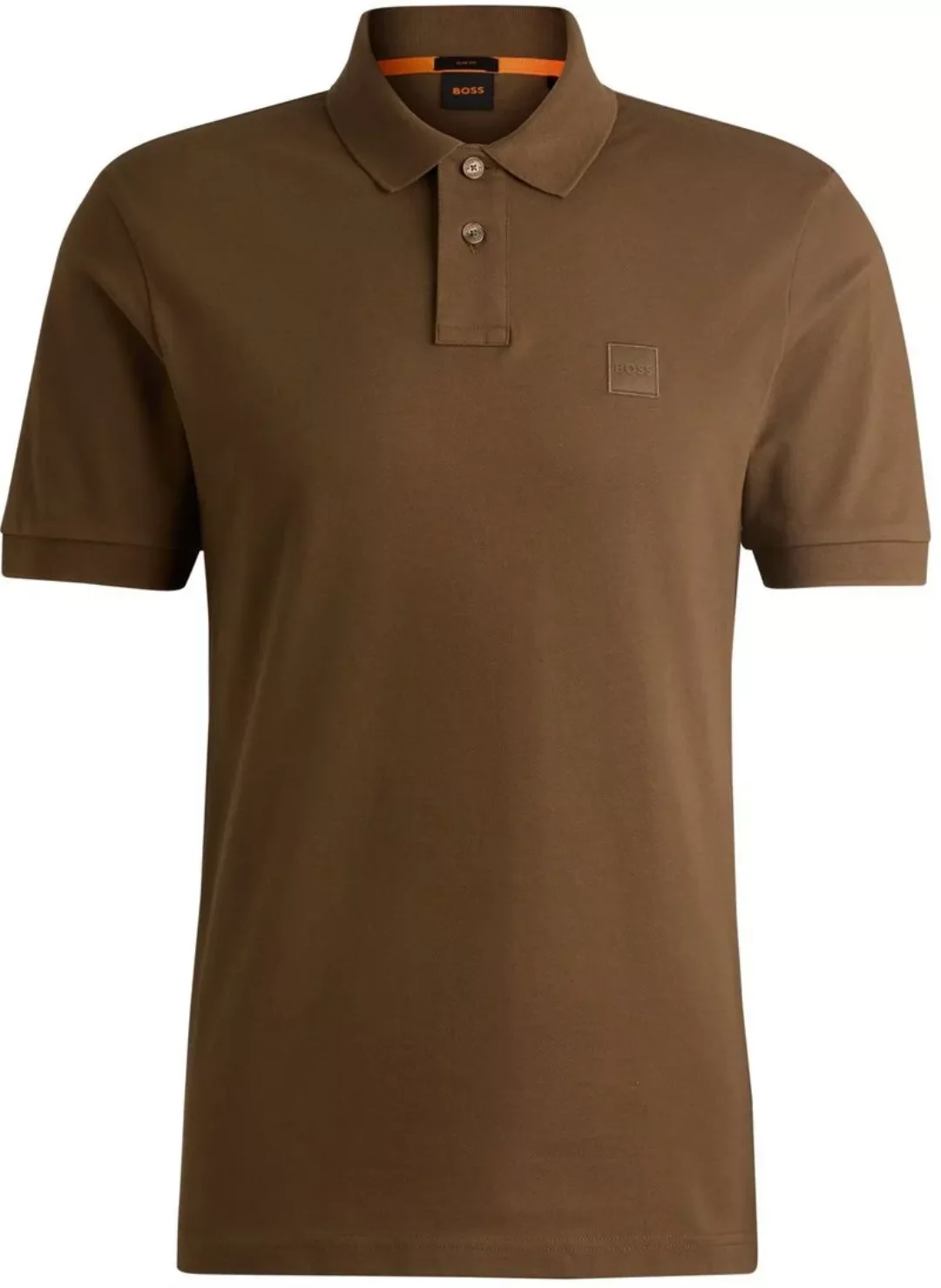 BOSS Polo Shirt Passenger Open Braun - Größe M günstig online kaufen