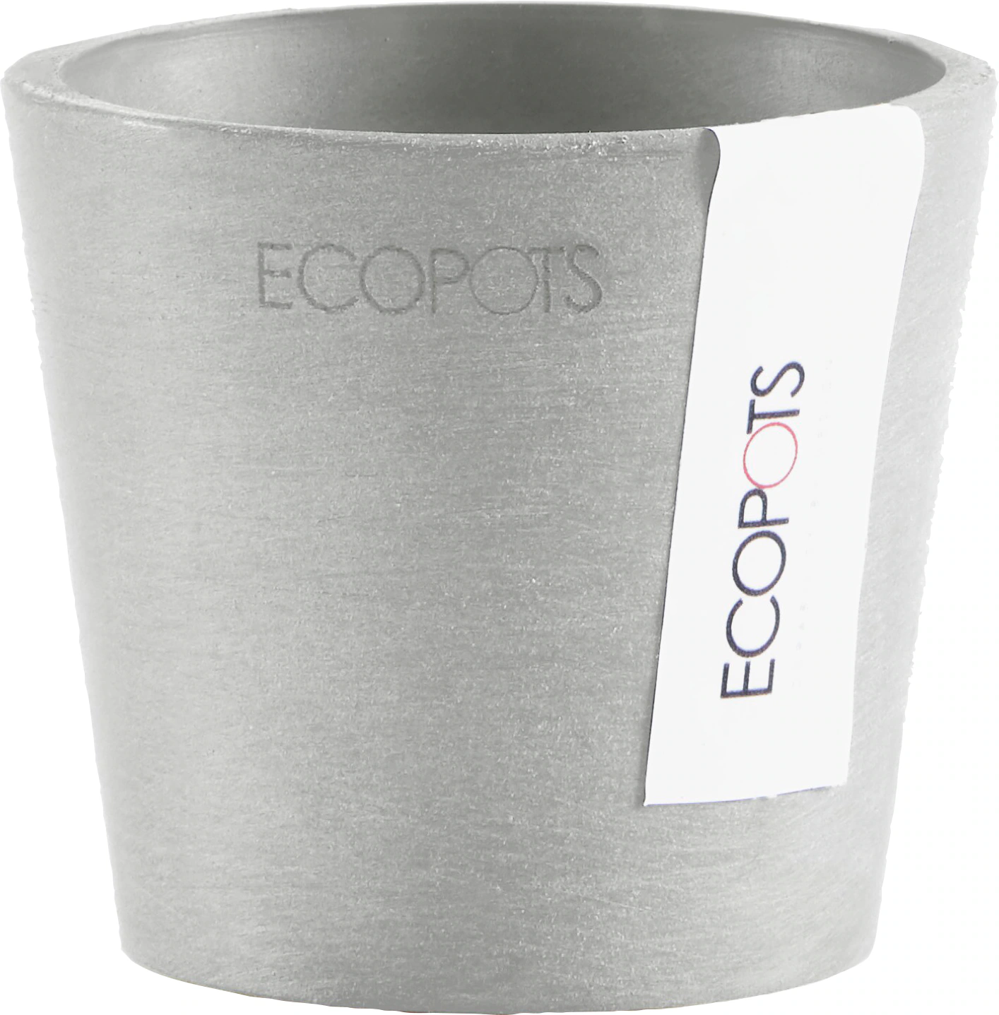 Ecopots Pflanztopf Amsterdam Mini Weißgrau 8 cm günstig online kaufen