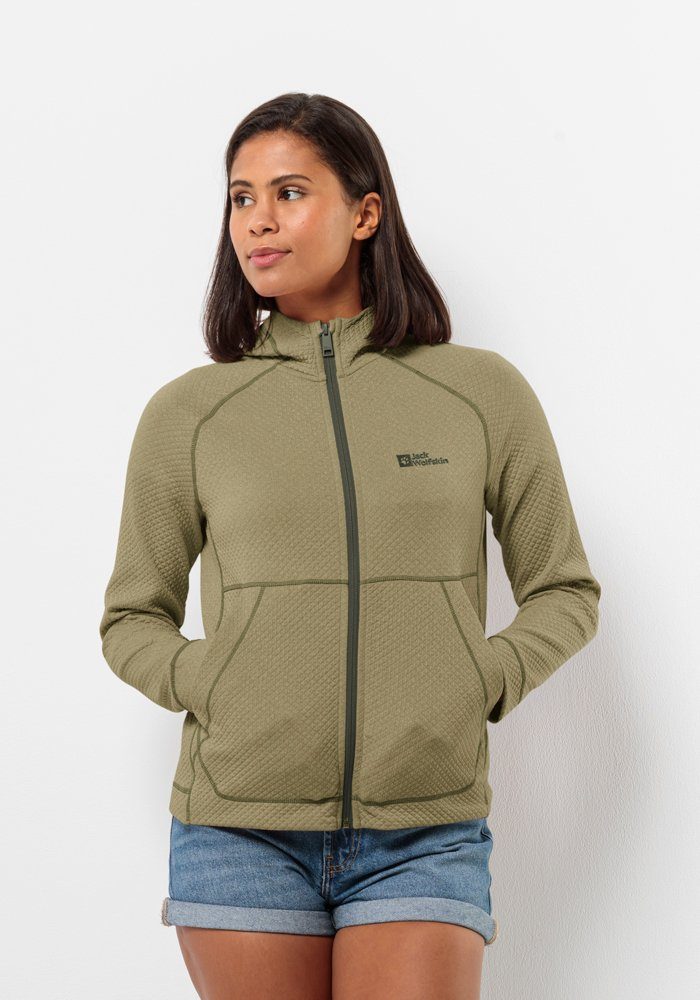 Jack Wolfskin Kapuzenfleecejacke FERNWEH HOODED JKT günstig online kaufen