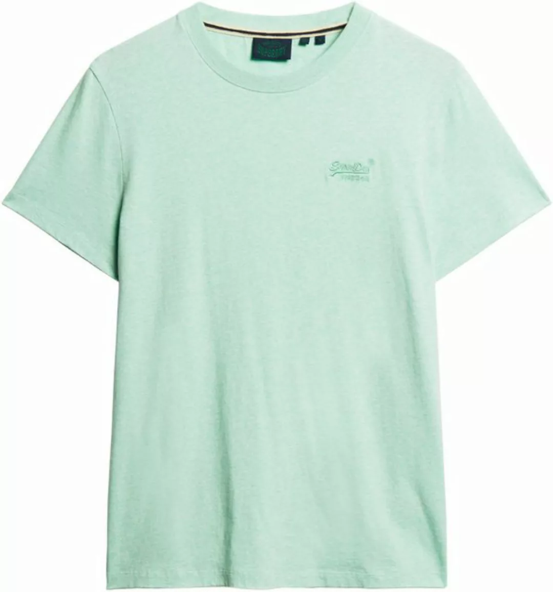 Superdry Rundhalsshirt Organic Cotton Essential Logo T-Shirt günstig online kaufen