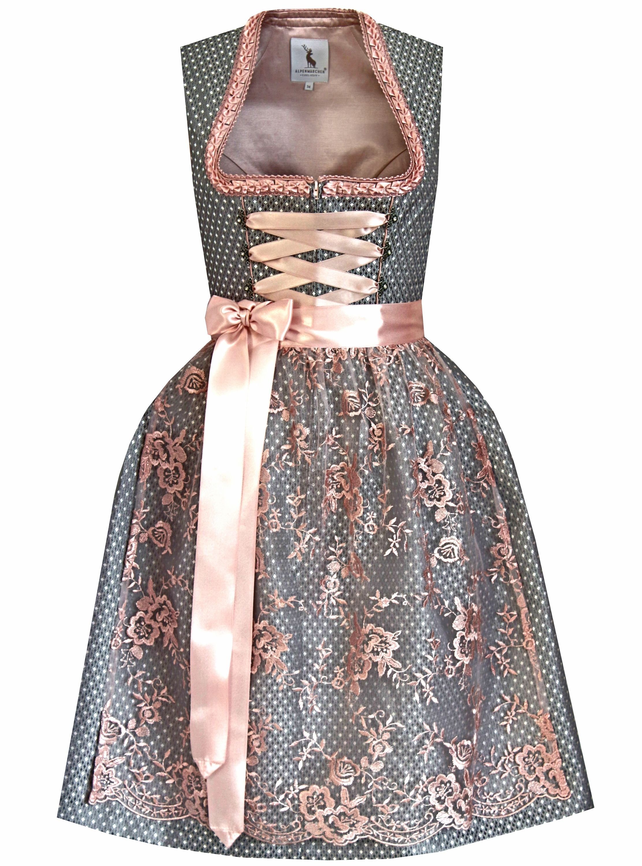 Alpenmärchen Dirndl Dirndl Tilda in grau günstig online kaufen